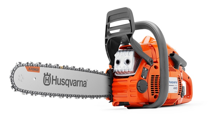 Husqvarna 445 E-Series II motorsåg i gruppen Skog / Motorsågar / Motorsågar bensindrivna hos Entreprenadbutiken (9671566-73)