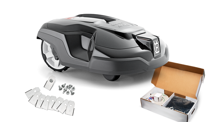 Husqvarna Automower® 310 Startpaket i gruppen Trädgård / Robotgräsklippare / Husqvarna Automower® hos Entreprenadbutiken (9676729)