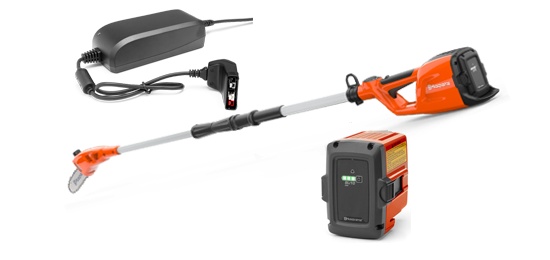 HUSQVARNA 115iPT4 Stångsåg Batteri inkl BLi10 & QC80 i gruppen Produktkyrkogård hos Entreprenadbutiken (9678680-02)