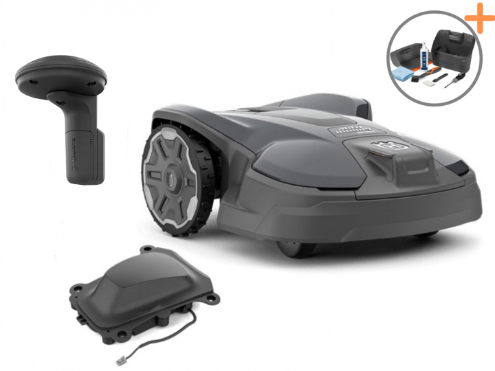 Husqvarna Automower® 320 Nera Robotgräsklippare med EPOS plug-in kit | Underhållskit på köpet! i gruppen  hos Entreprenadbutiken (9705351)