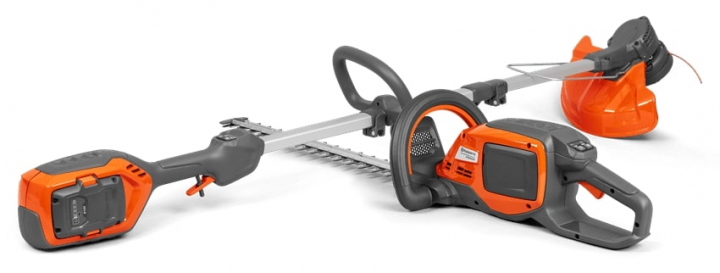 Paket Husqvarna Trimmer 215iL & Häcksax 215iHD45 inkl B70 & C80 i gruppen Trädgård / Häcksaxar / Batteri häcksaxar hos Entreprenadbutiken (9705361-01)