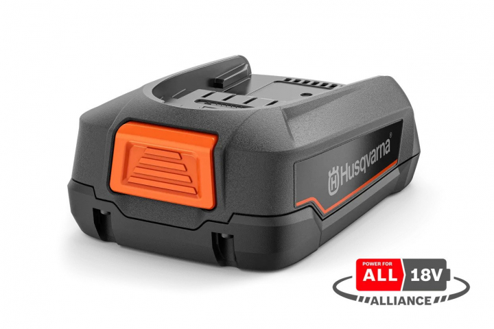 Husqvarna Aspire™ batteri 18-B45 2.5Ah i gruppen Trädgård / Husqvarna Aspire™ 18v batteridrivna maskiner / Aspire™ batterier och laddare hos Entreprenadbutiken (9706008-01)