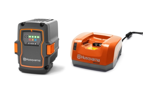 Batteripaket B140X & laddare QC330 i gruppen Batterier & Laddare hos Entreprenadbutiken (9706079)