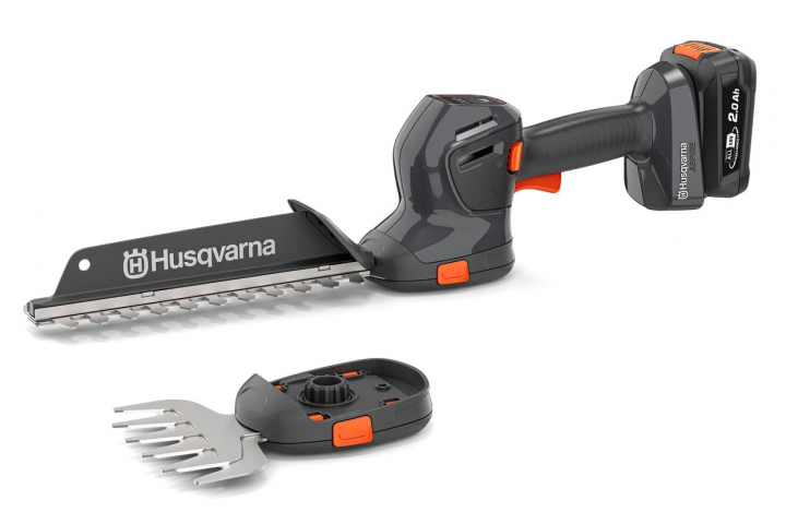 Husqvarna Aspire™ S20 Busk-/Grässax - med batteri och laddare i gruppen Trädgård / Husqvarna Aspire™ 18v batteridrivna maskiner / Aspire™ trädgårdsmaskiner hos Entreprenadbutiken (9708389-04)