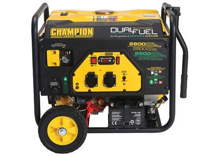 CHAMPION 2800W DUAL FUEL ELVERK MED EL-START i gruppen Anläggning / Elverk / Elverk Champion / Elverk hos Entreprenadbutiken (CPG3500E2-DF-EU)