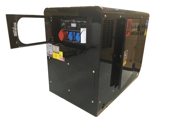Warrior Dieselelverk 12.5kW 3-Fas i gruppen Anläggning / Elverk hos Entreprenadbutiken (LDG12S3-EU)