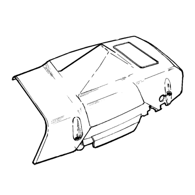 Cylinderkåpa Std,, Hel