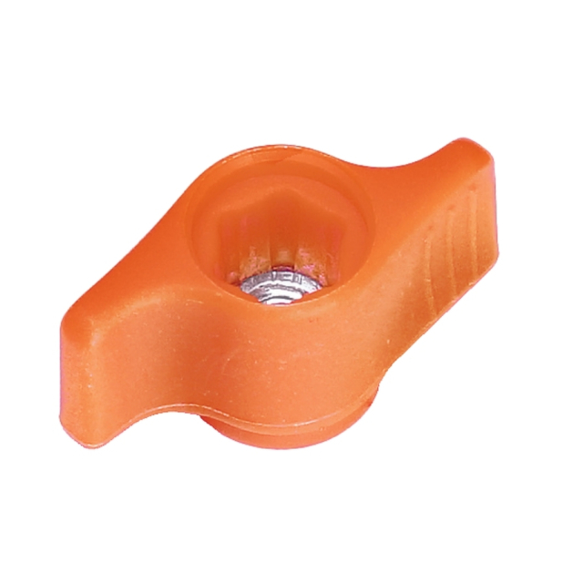Wing Nut M5 Red