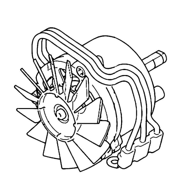 Motor Assy 25 Stack Chainsaw R