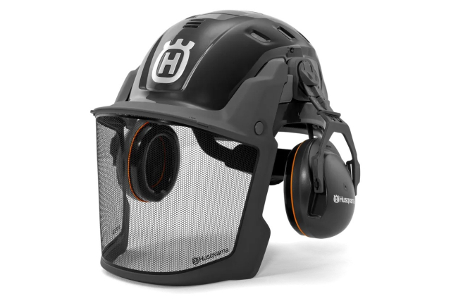 Husqvarna skogshjälm, Technical, grå