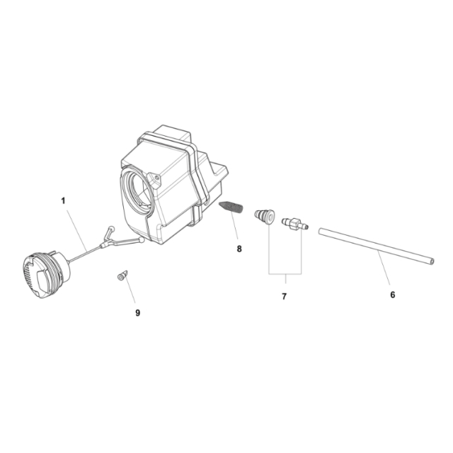Tank Assy 240I Servicer Parts