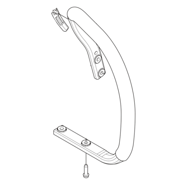 FRONT HANDLE ASSY 550IXPG