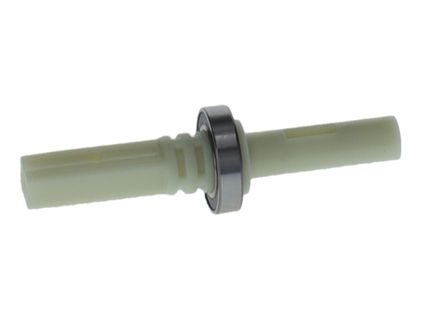 Shaft with ball bearing