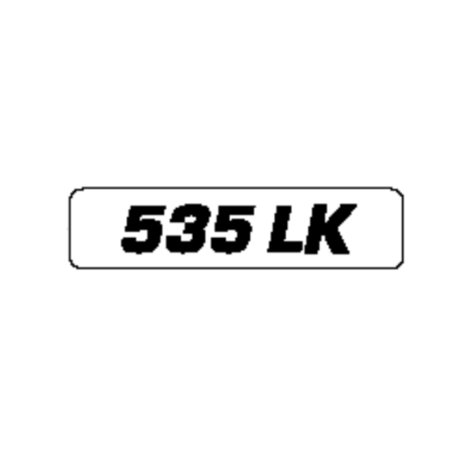 Dekal Cylinderkåpa 535Lk
