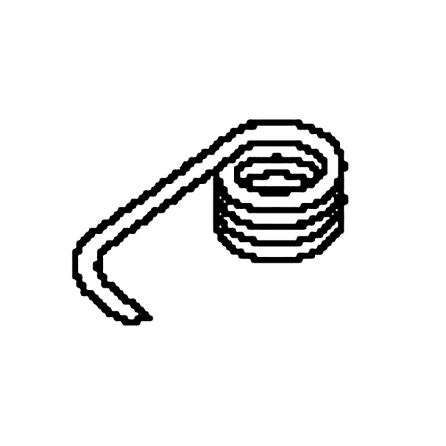 Kontaktfjäder 45Grad 5872122-01