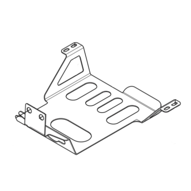 Skid Plate Bakre Husqvarna Gr
