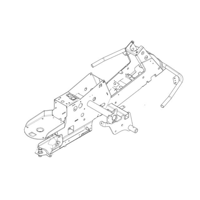 Chassis 2wd grey battery