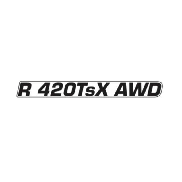 Motorhuv R 420Tsx Awd