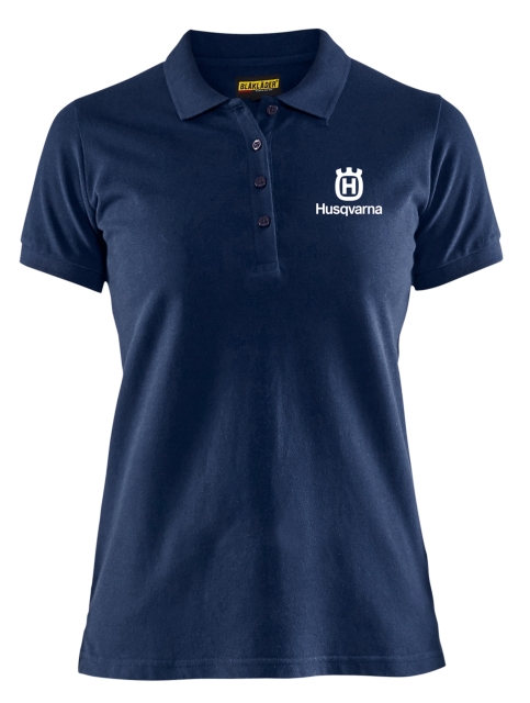 SHIRT M LADIES POLO SHIRT NAVY