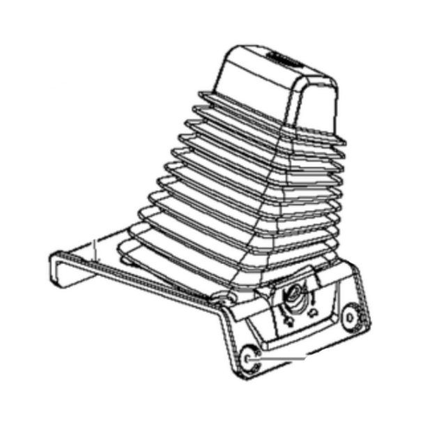 Bellows z300/z400 lh drive lever