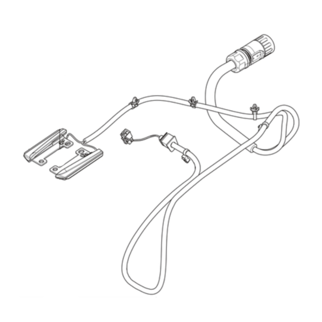 Wiring assy chassi cable cutting deck