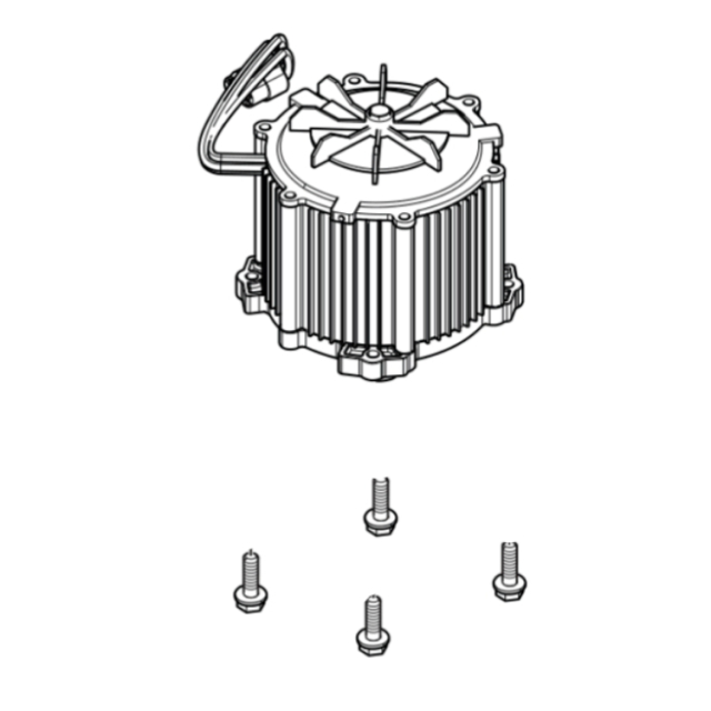 MOTOR ASSY BLDC 1500W WITH COM