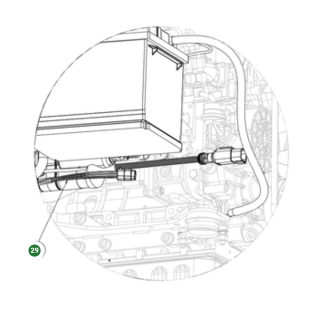 Wiring assy linear actuator w111