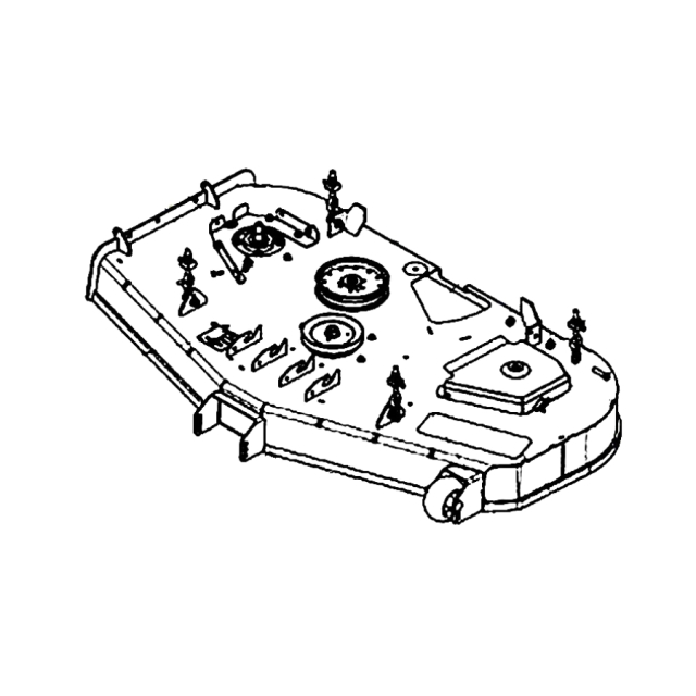 Service kit z454x deck service kit
