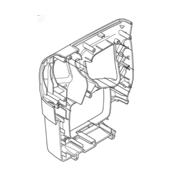 Handtagshalva dm540i right