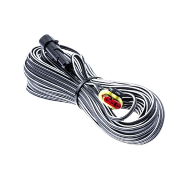 Cable assy low voltage cable reference station 20m black connectors