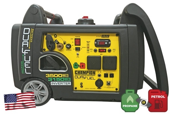 CHAMPION 3500W INVERTER- ELVERK DUAL FUEL