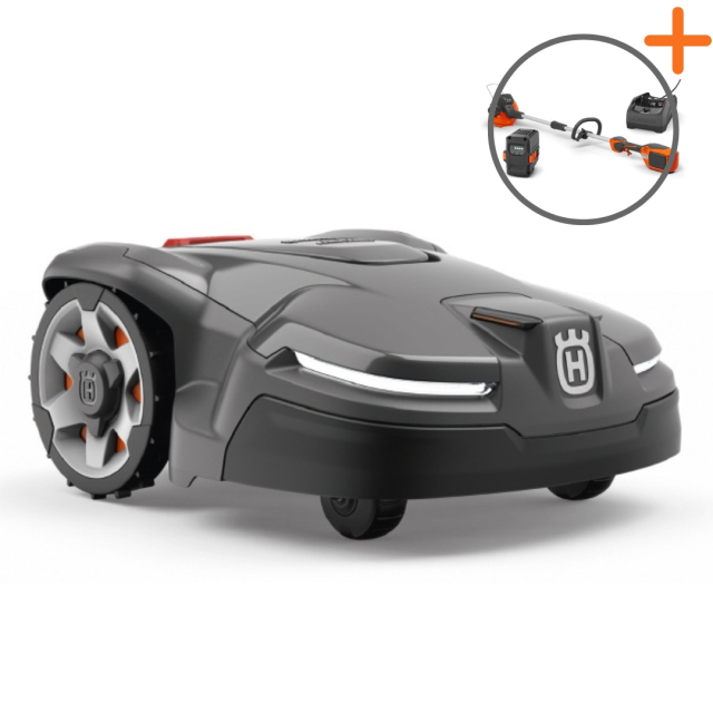 Husqvarna Automower® 405X Robotgräsklippare | Batteritrimmer på köpet!