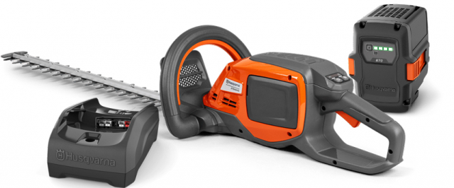 Husqvarna 215iHD45 inkl 2,0Ah Batteri & C80 laddare Batteri Häcksax