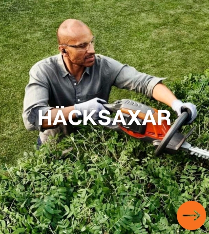 Häcksaxar från Husqvarna