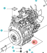 Oljesump D1105 Oljesump D1105