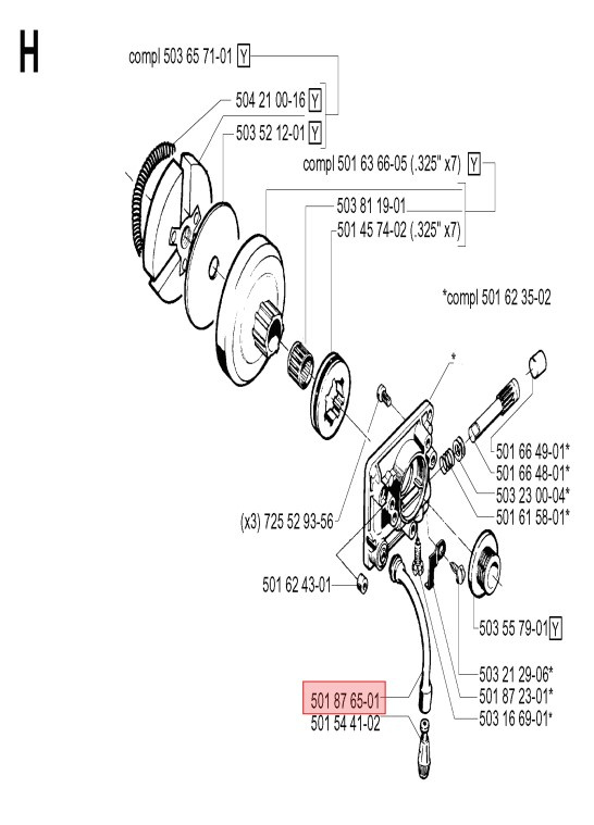 Oljeslang 5018765-01