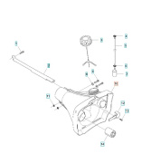 Bränsletank Jonsered BC, FC, CC 2145, 2245 Bränsletank Jonsered BC, FC, CC 2145, 2245
