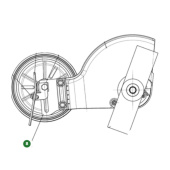 Bracket blade guard Bracket blade guard