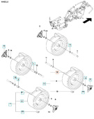 Fälg främre R115B, R115C, R213C, R214, R214TC, R216, R316, R318, R320 Fälg främre R115B, R115C, R213C, R214, R214TC, R216, R316, R318, R320