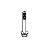 Bolt bolt, hex head 1/4-20 x 1 Bolt bolt, hex head 1/4-20 x 1