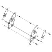 Handle support assy Handle support assy