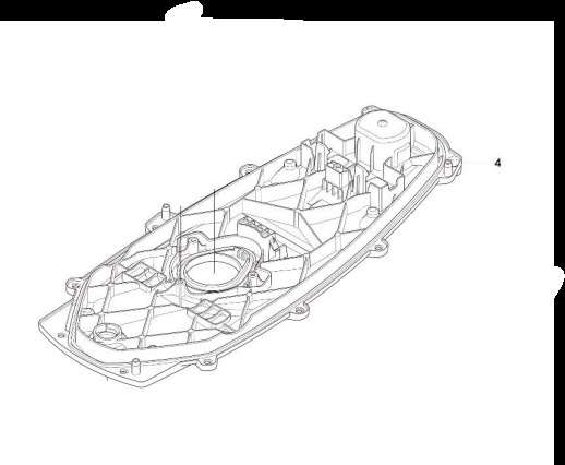 Nedre chassi Aspire R4