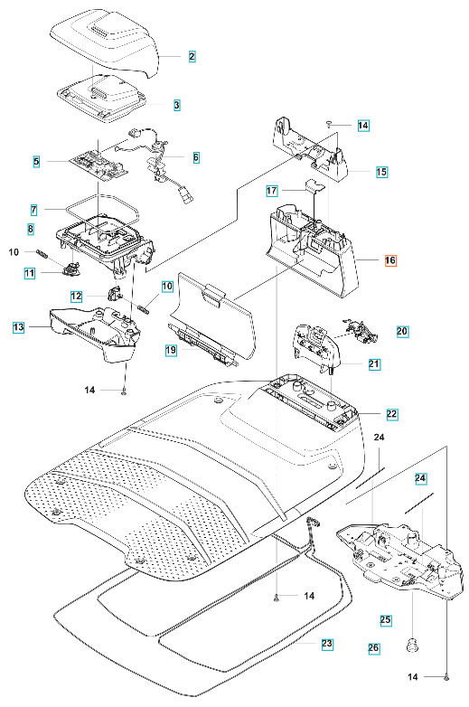 Laddstationstorn Automower Nera