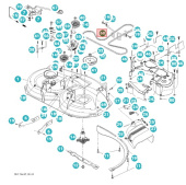 Drivrem klippaggregat LT126, LT151, LT154 LT1597 Drivrem klippaggregat LT126, LT151, LT154 LT1597