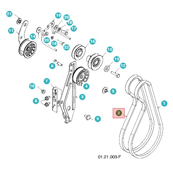 Drivrem ST268EP, ST276EP, PM105, ST2111E mfl