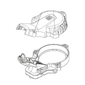 Housing assy motor Housing assy motor