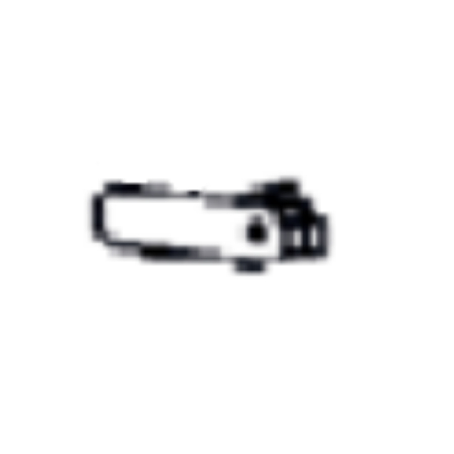 Locking plate dust bin lock pl