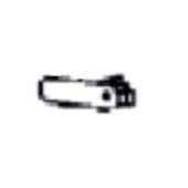 Locking plate dust bin lock pl Locking plate dust bin lock pl