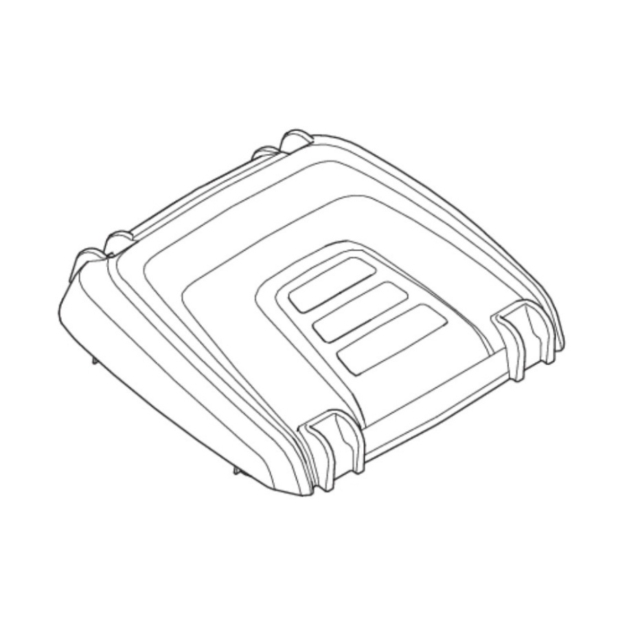 AIR FILTER COVER TOP MOUNT HUS