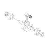 Crankshaft kit 590BTS/BFS Crankshaft kit 590BTS/BFS